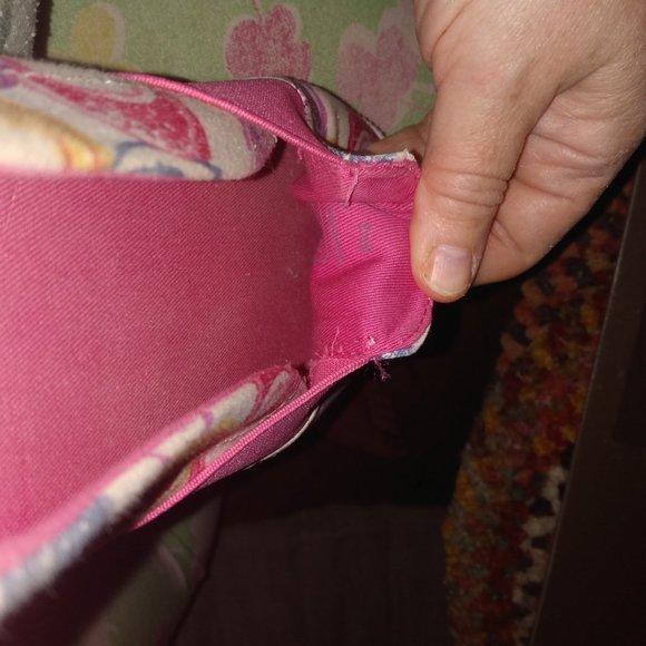 Coach Women's Sneakers Off white multi-colored Signature C flats Size 8.5 - Picture 9 of 10